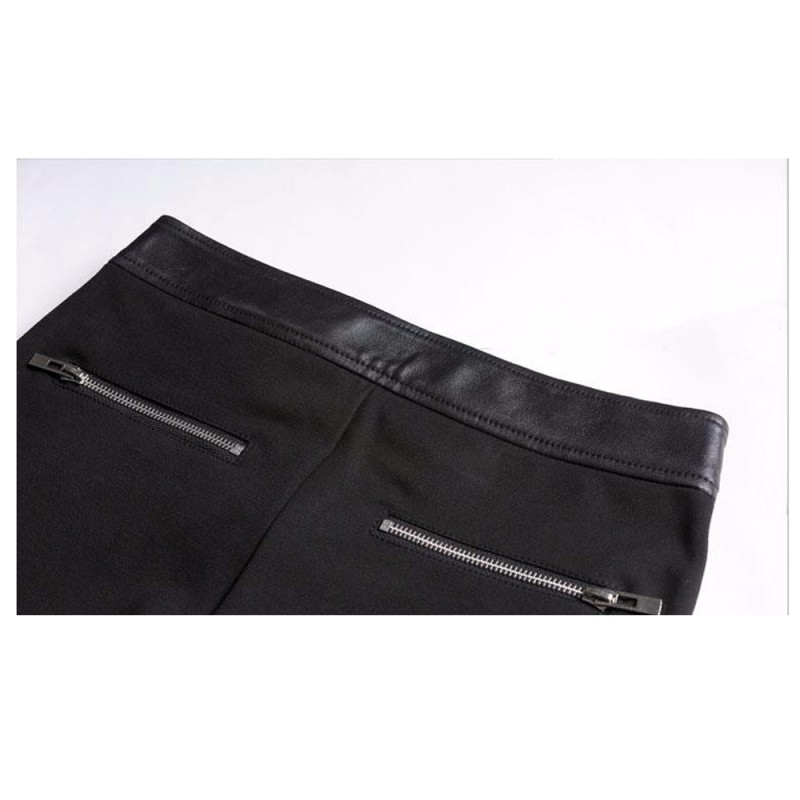 Women Leather Pant Genuine Lambskin Leather Skinny Stylish Black Pant